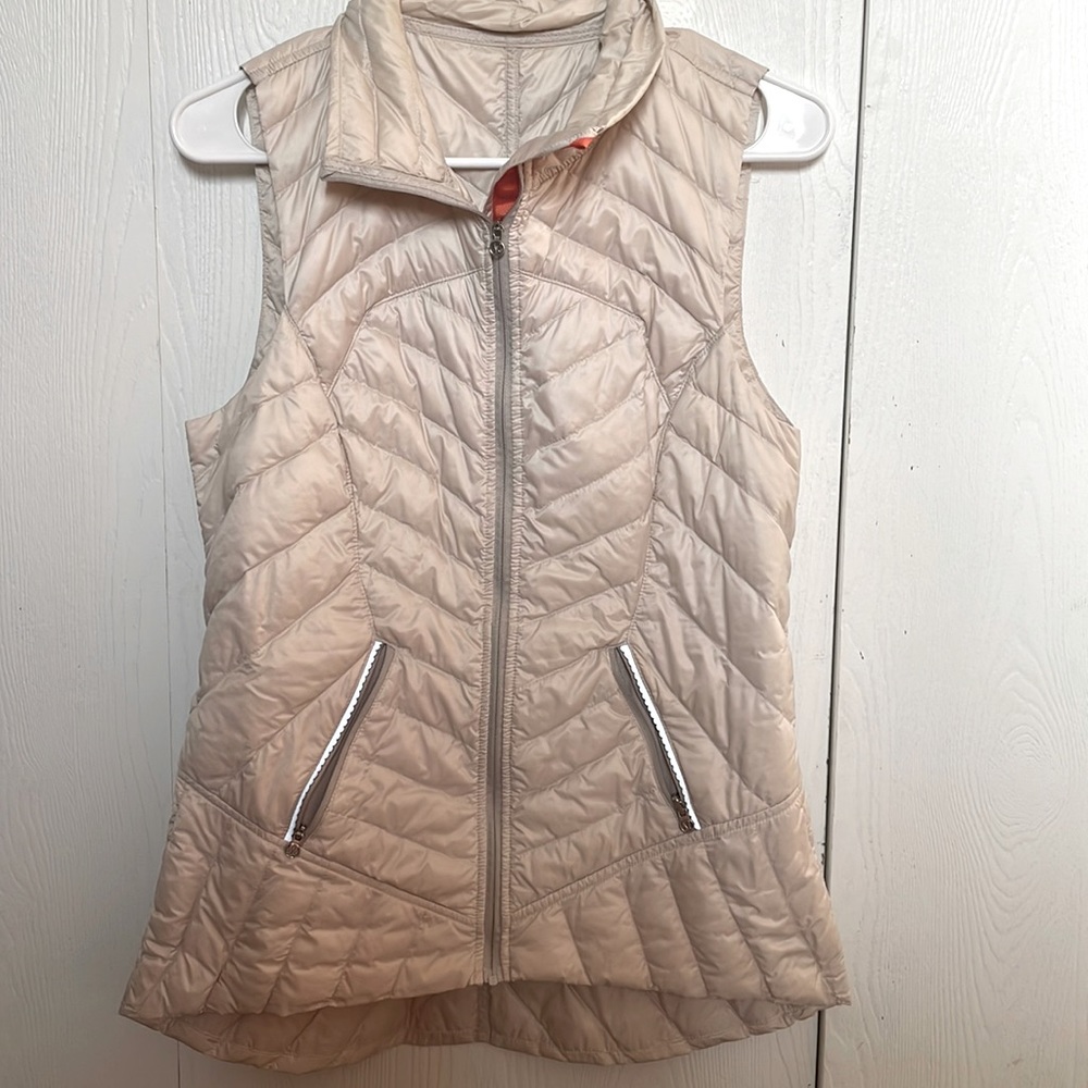 Lululemon cream vest